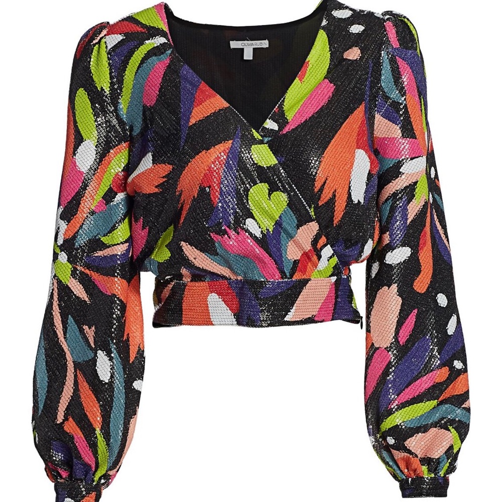 NEW w/ Tag 2020 Kendall Sequin Top
